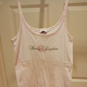 Harley-Davidson Women's Pink Tank Top Medium - Frazier's HD, Buford GA